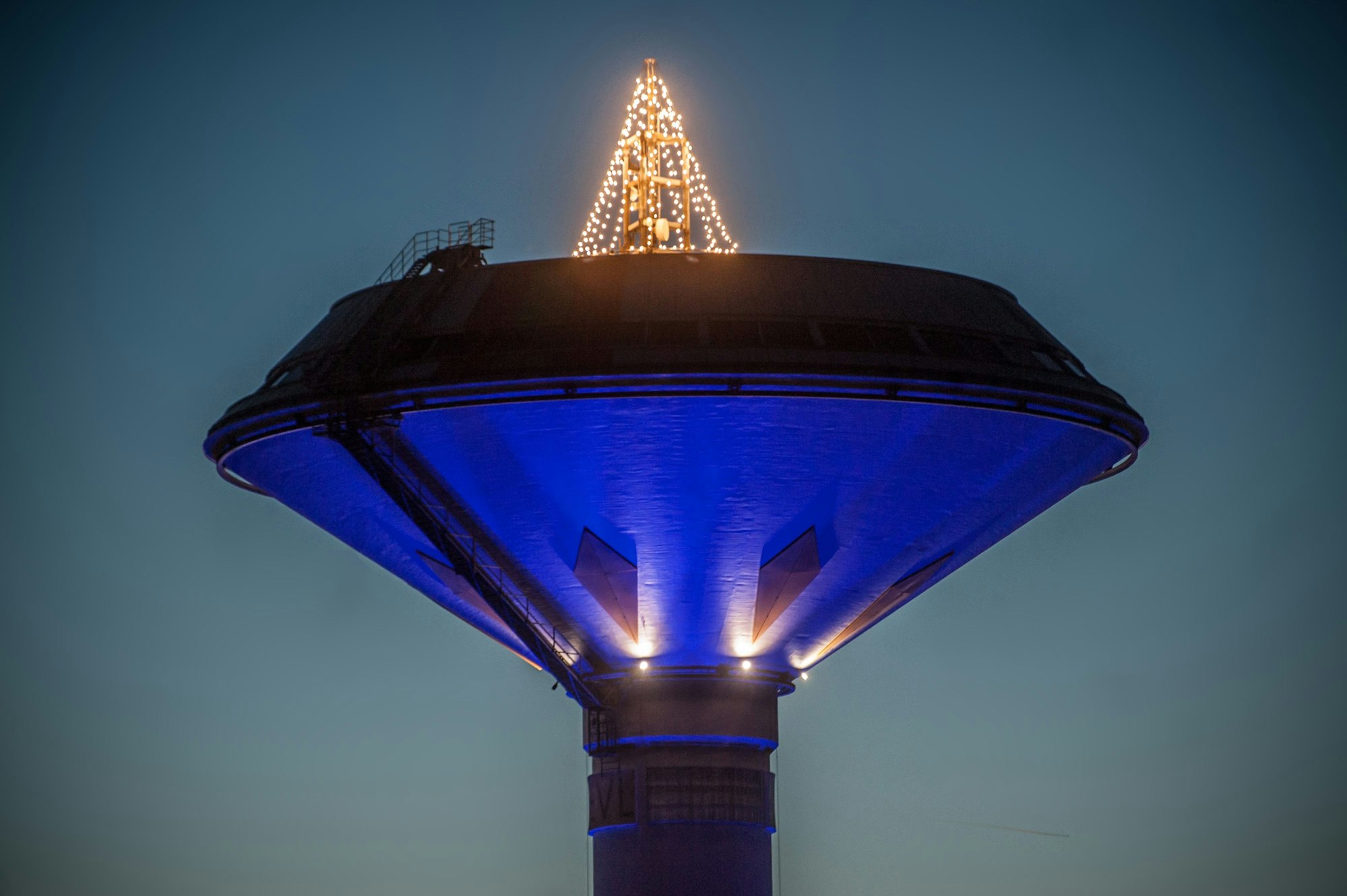 EV-Wasserturm auf Olof-Palme-Straße. Foto: Ralf Krieger