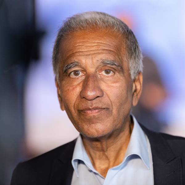 Mojib Latif, Klimaforscher und Meteorologe, spricht auf einer Pressekonferenz