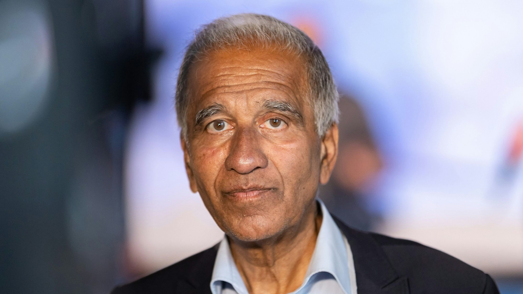 Mojib Latif, Klimaforscher und Meteorologe, spricht auf einer Pressekonferenz