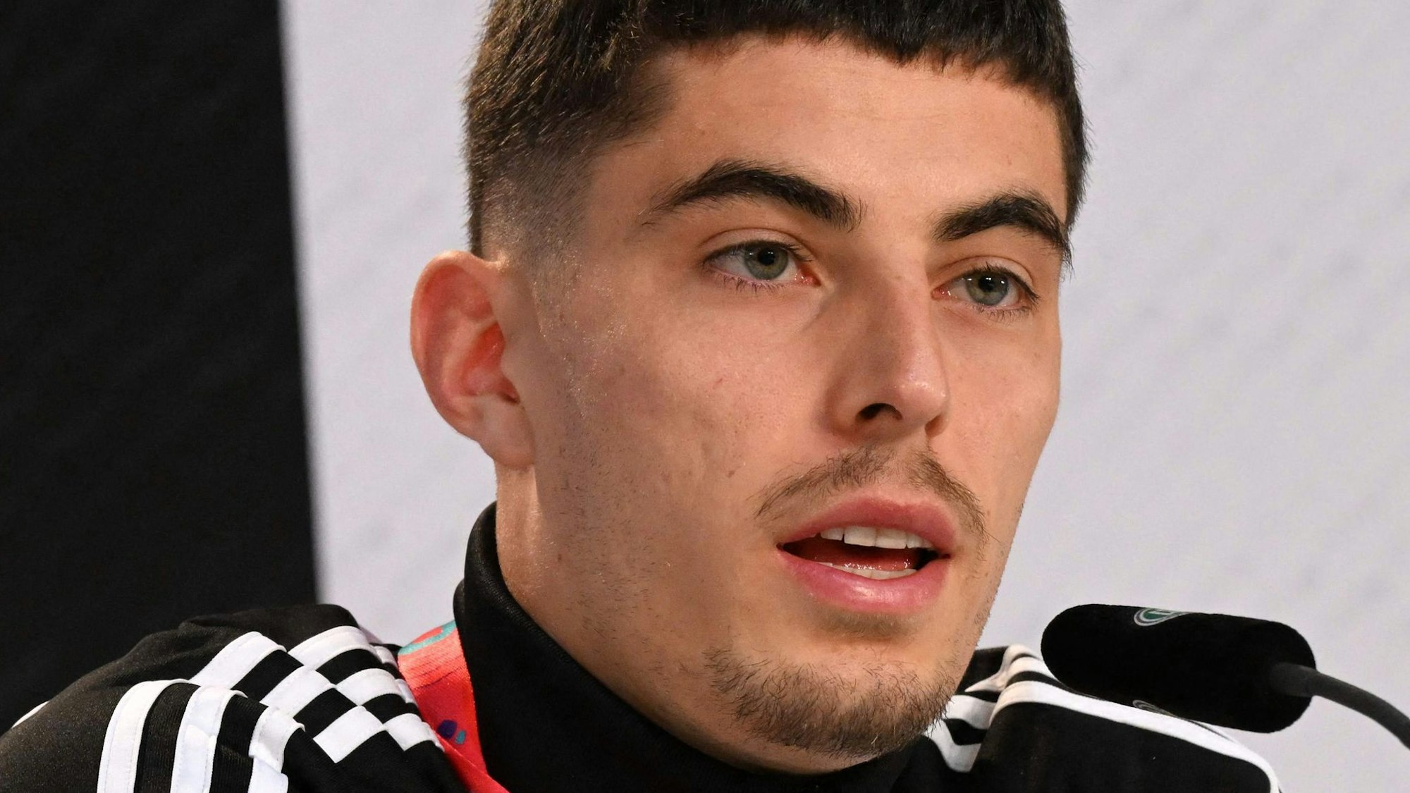 Kai Havertz auf der DFB-Pressekonferenz