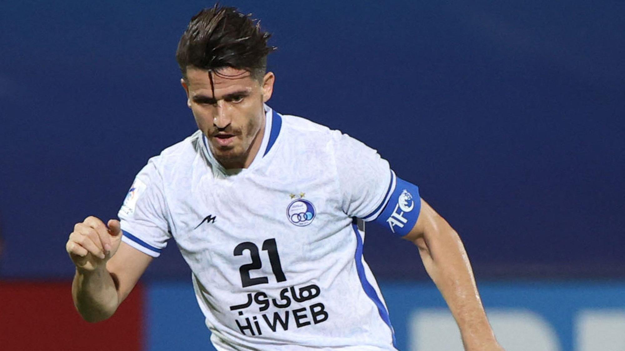 Voria Ghafouri im Einsatz für den iranischen Club Esteghlal