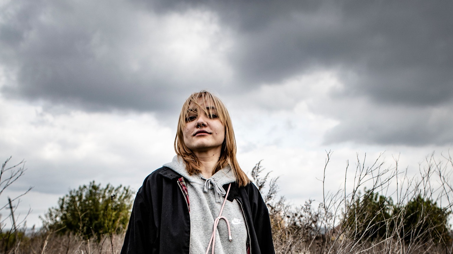 Daria Ushakova in ihrer Heimatstadt Dnipro.