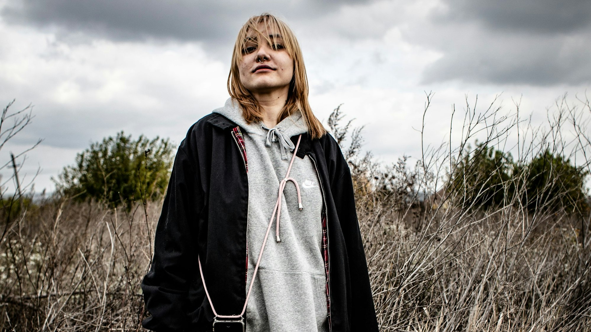 Daria Ushakova in ihrer Heimatstadt Dnipro.