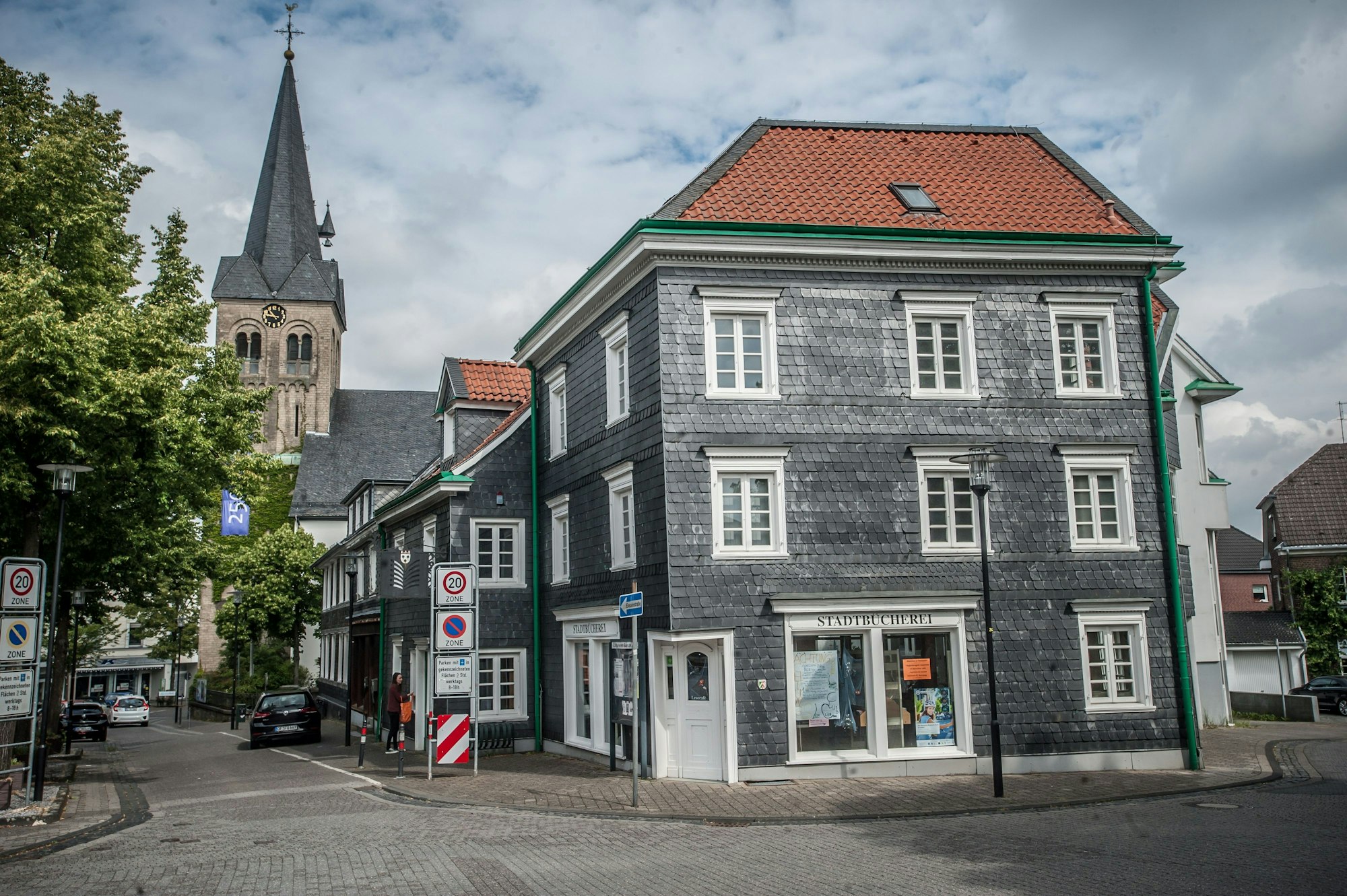 Die Stadtbücherei in Burscheid