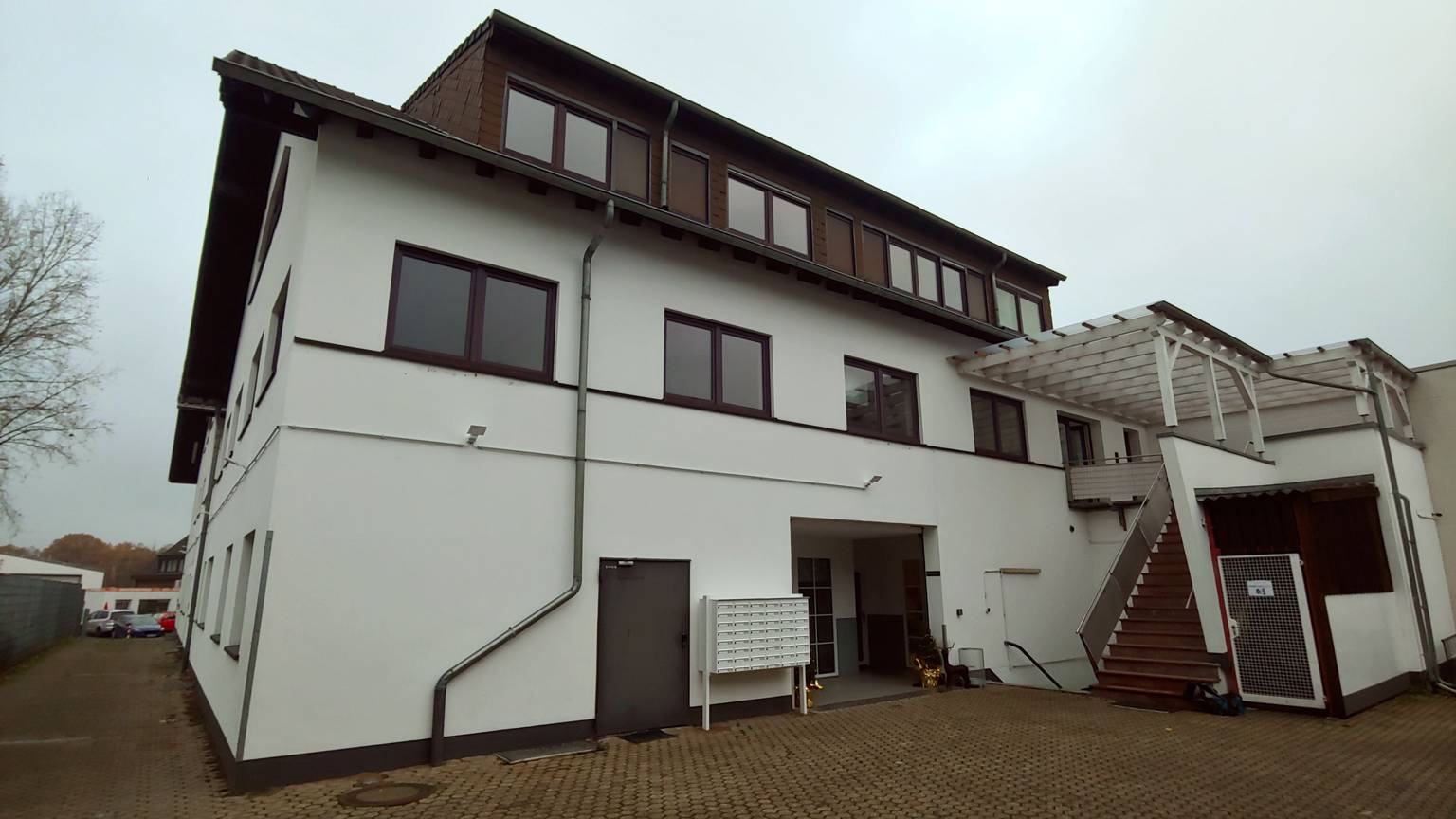 Das Gebäude an der Broichstraße