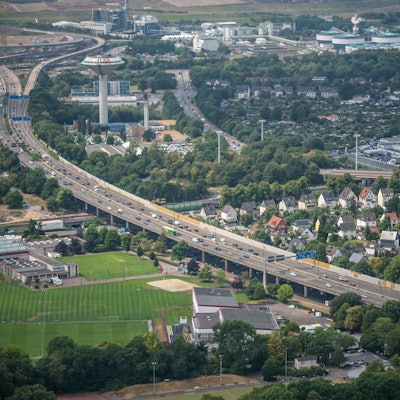 Die Autobahn GmbH prüft ab Montag, 24. März, den Zustand der Stelze. (Archivbild)