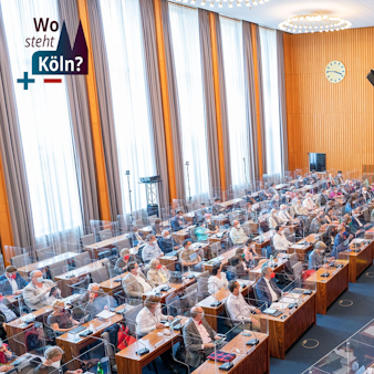 Kölner Ratssaal im Spanischen Bau.