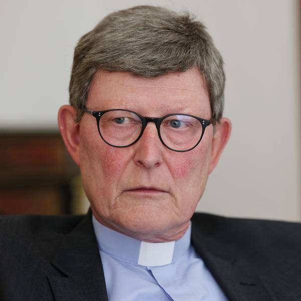 Kardinal Rainer Maria Woelki, Erzbischof von Köln, gibt im Erzbischöflichen Haus ein Interview.