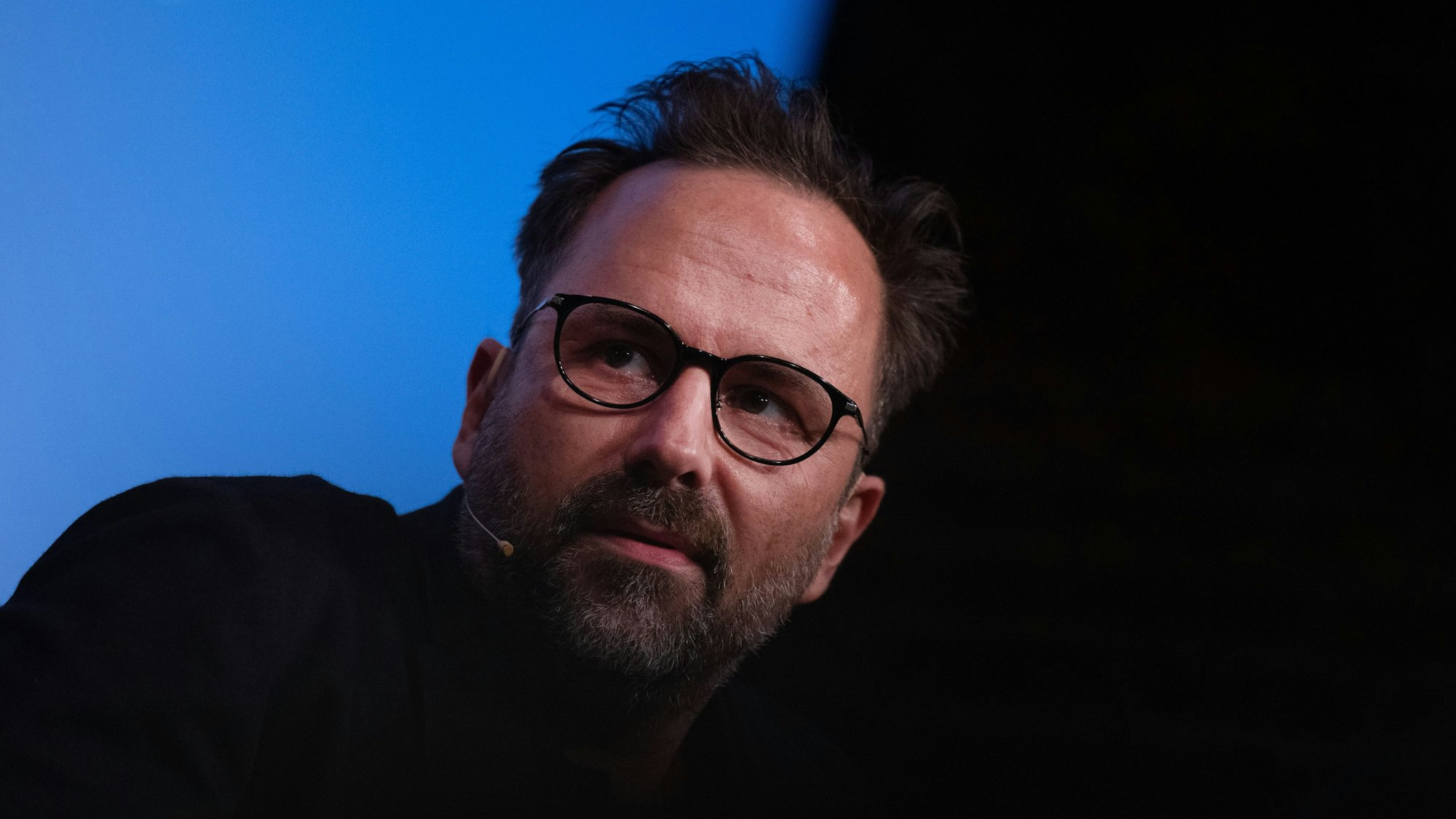 Kurt Krömer spricht auf der litCologne.