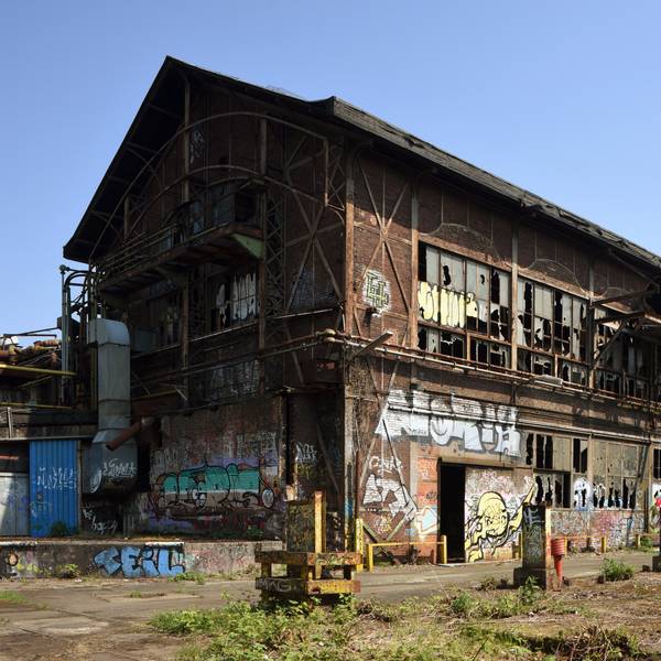 Gebäude auf dem Otto-Langen-Quartier in Köln-Mülheim.