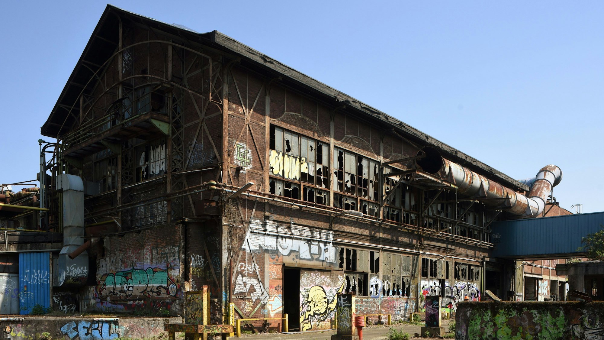 Gebäude auf dem Otto-Langen-Quartier in Köln-Mülheim.
