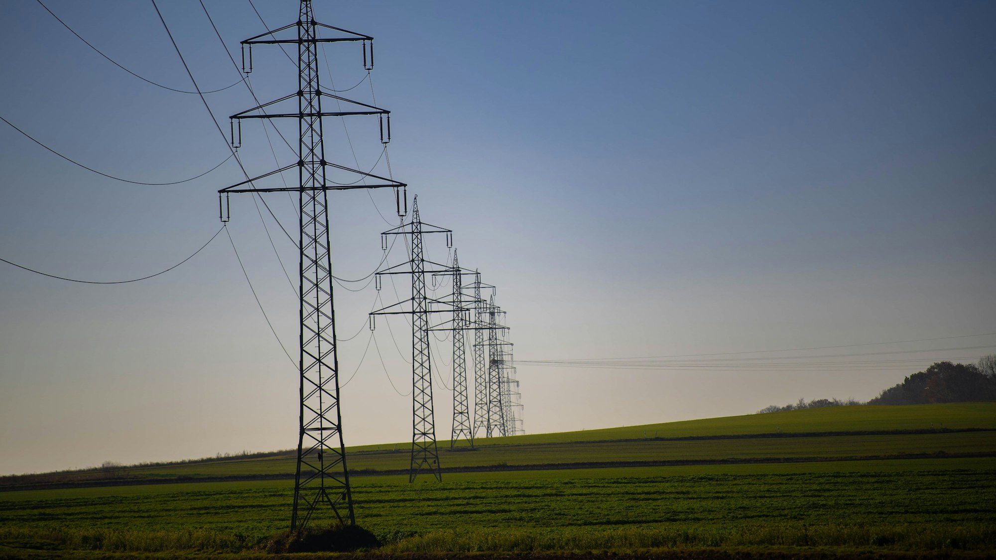 Die Überlandleitungen sind ein entscheidender Faktor in der Stromversorgung.