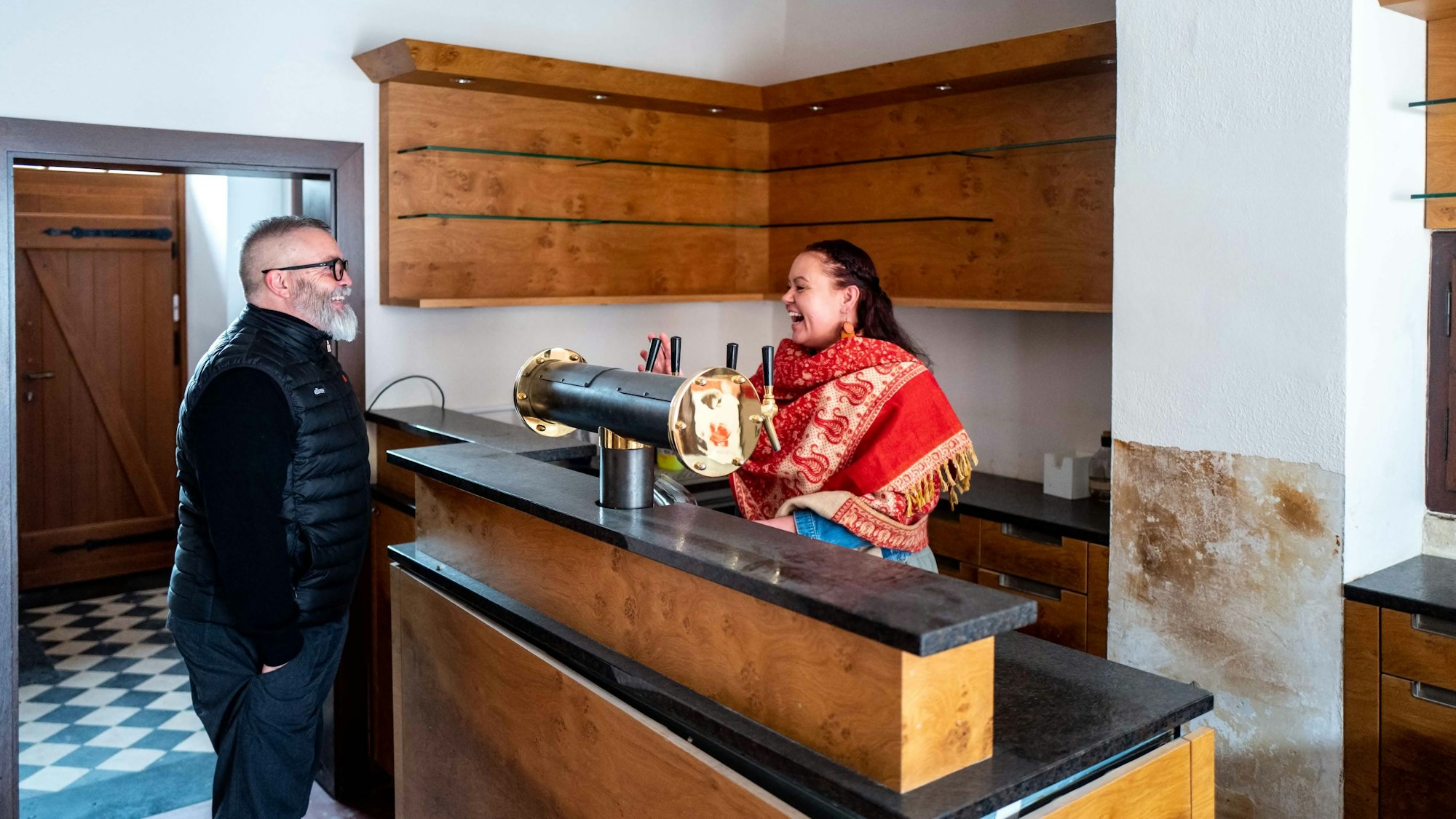 Johannes Bernd Moers und Tanja Milden haben das Brauhaus gepachtet.