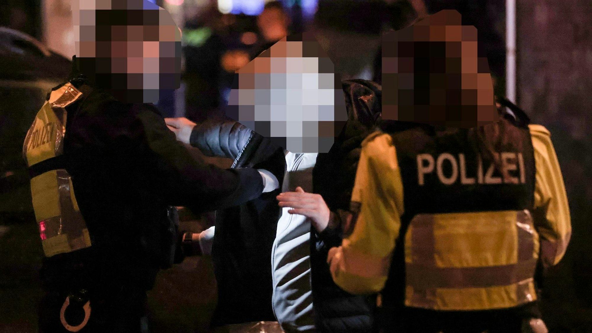 Razzia der Kölner Polizei (Symbolbild)