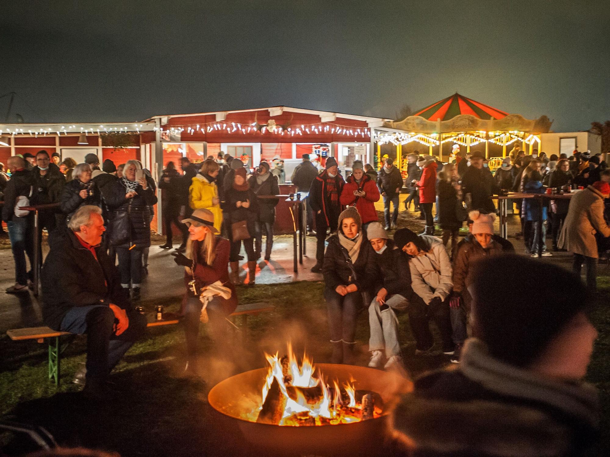 Nordischer Weihnachtsmarkt Neulandpark Foto: Ralf Krieger