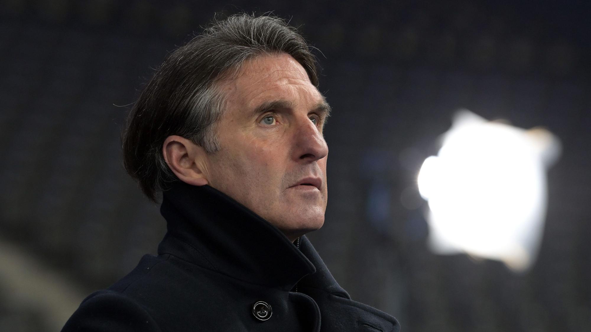 Bruno Labbadia während eines Bundesligaspiels.
