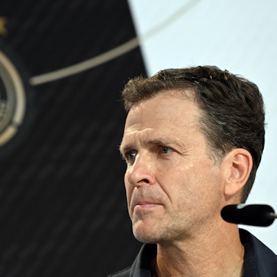 Oliver Bierhoff in Katar
