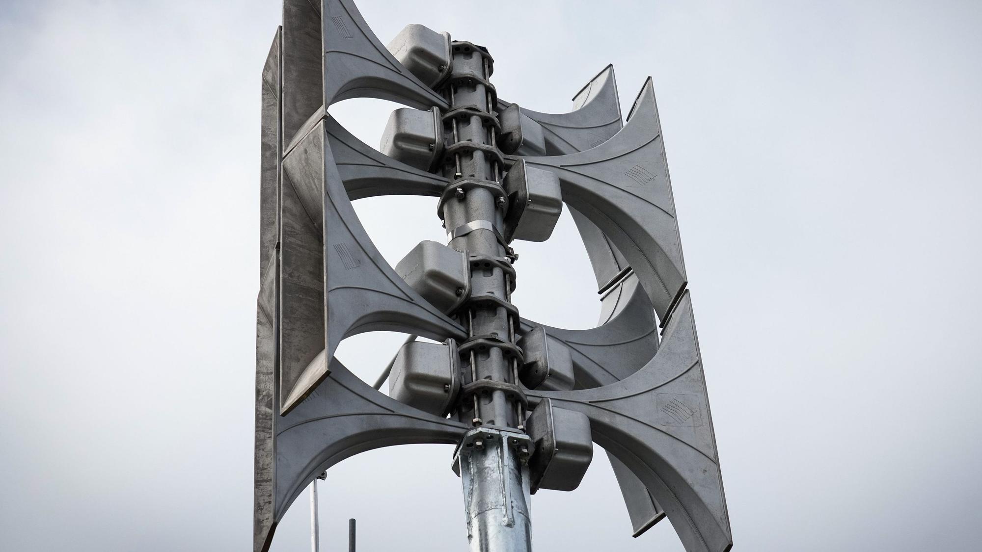 Etwa 70 Sirenen stehen im Gebiet des Oberbergischen Kreises und geben bei Not- und in Katastrophen unterschiedliche Alarmsignale ab.