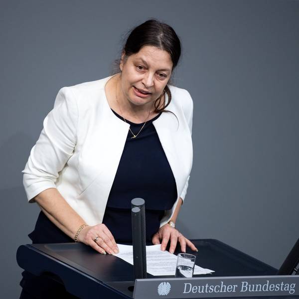 Birgit Malsack-Winkemann 2019 im Bundestag