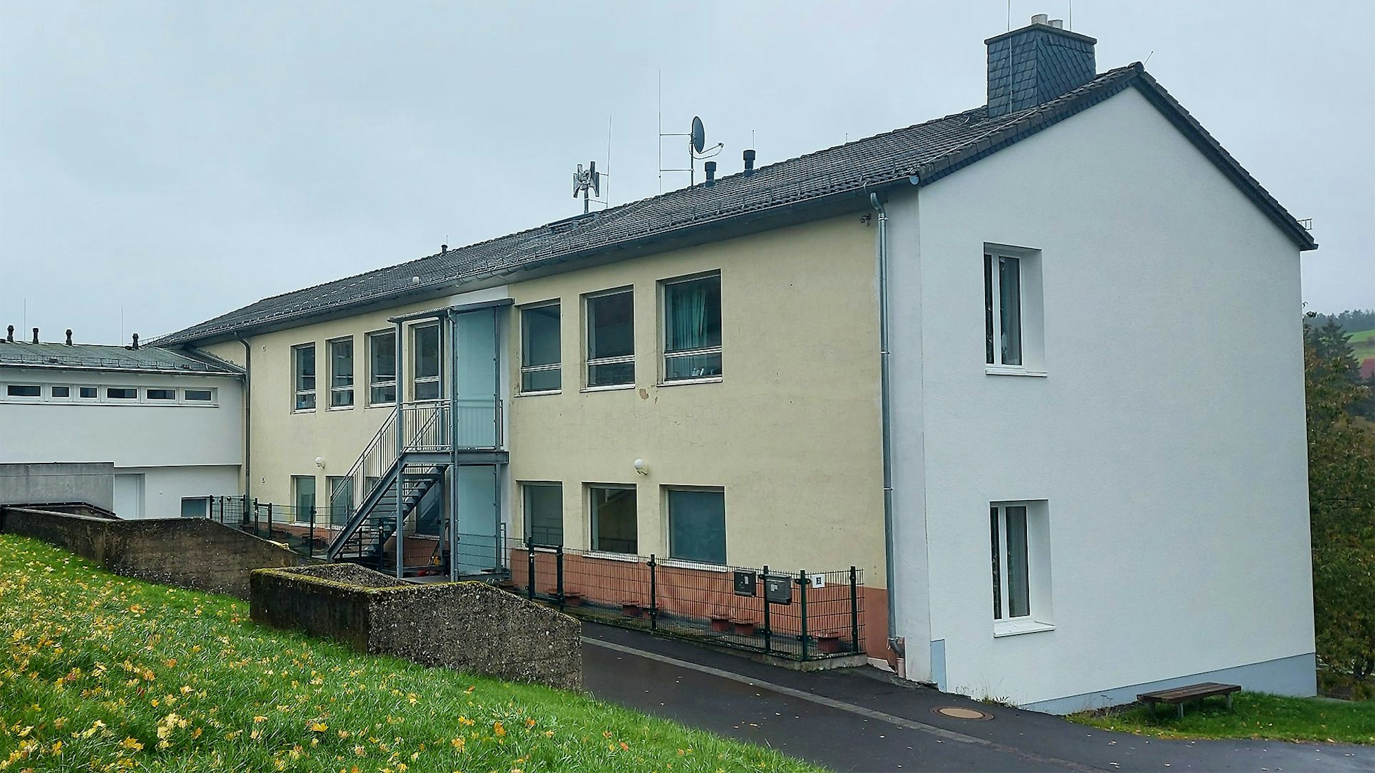 Eine Unterkunft für Geflüchtete (Symbolbild)