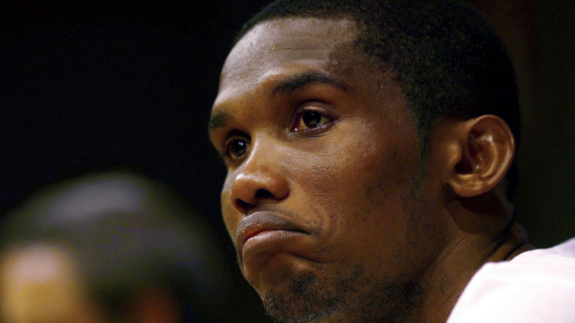 Samuel Eto'o schaut skeptisch (Archivbild)