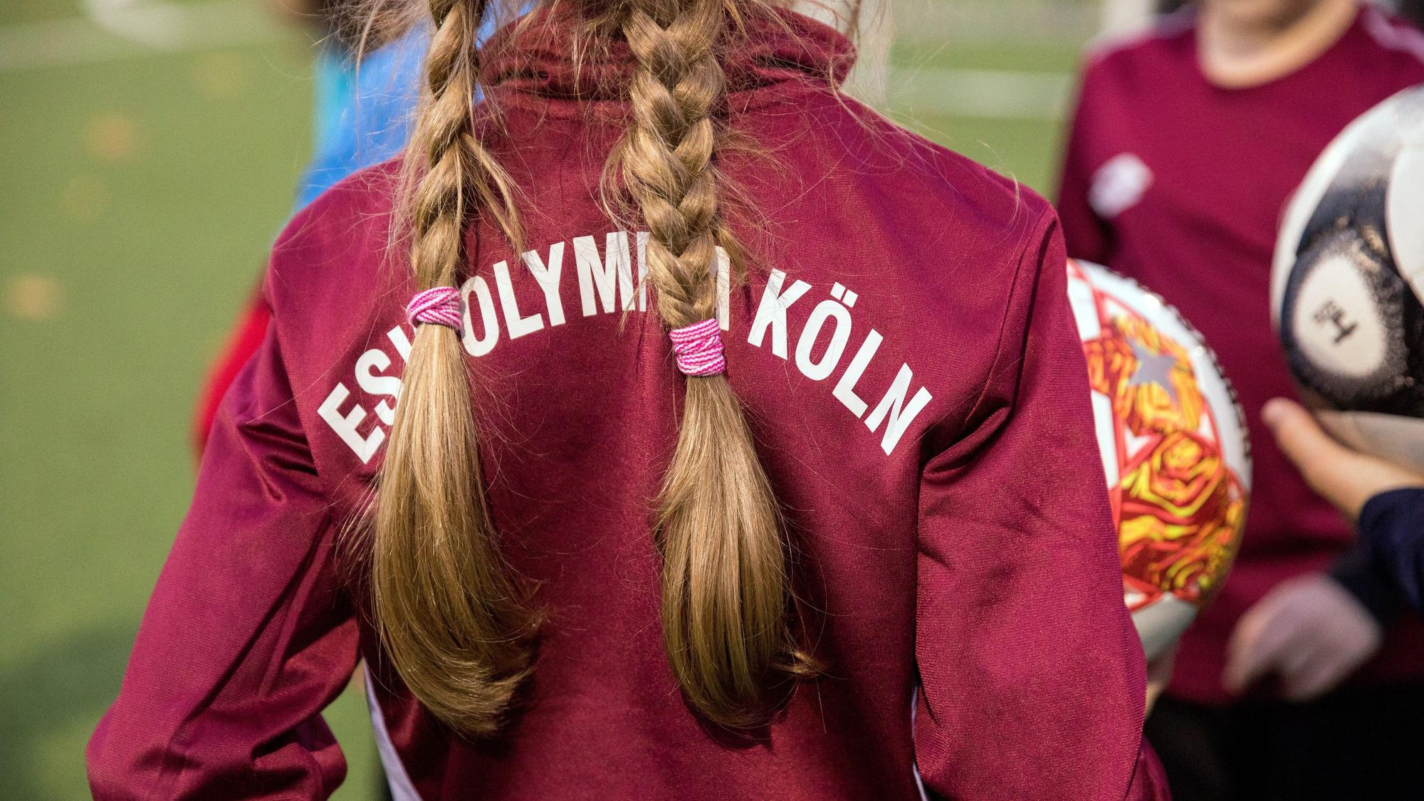 Training bei dem Fußballverein ESV Olympia Köln.