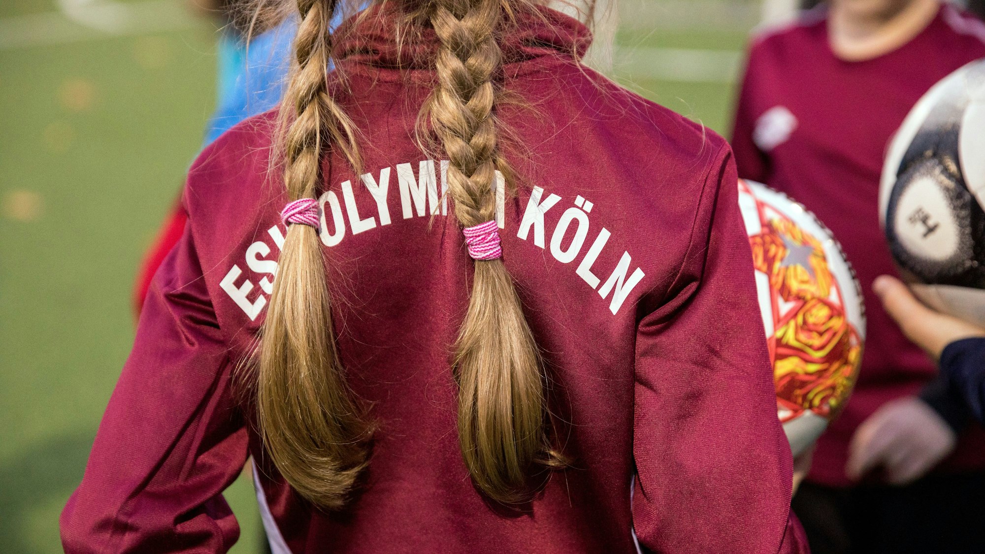 Training bei dem Fußballverein ESV Olympia Köln.