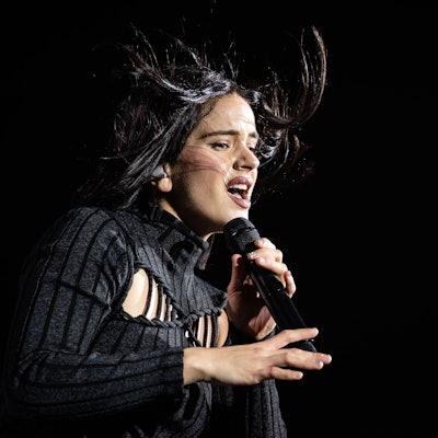 Rosalia at the Altice Forum Braga Braga, 11/26/2022 - The artist Rosalia performed this evening at the Altice Forum Braga, in front of a sold-out crowd with 30,000 people watching. PUBLICATIONxINxGERxSUIxAUTxONLY GoncaloxDelgado