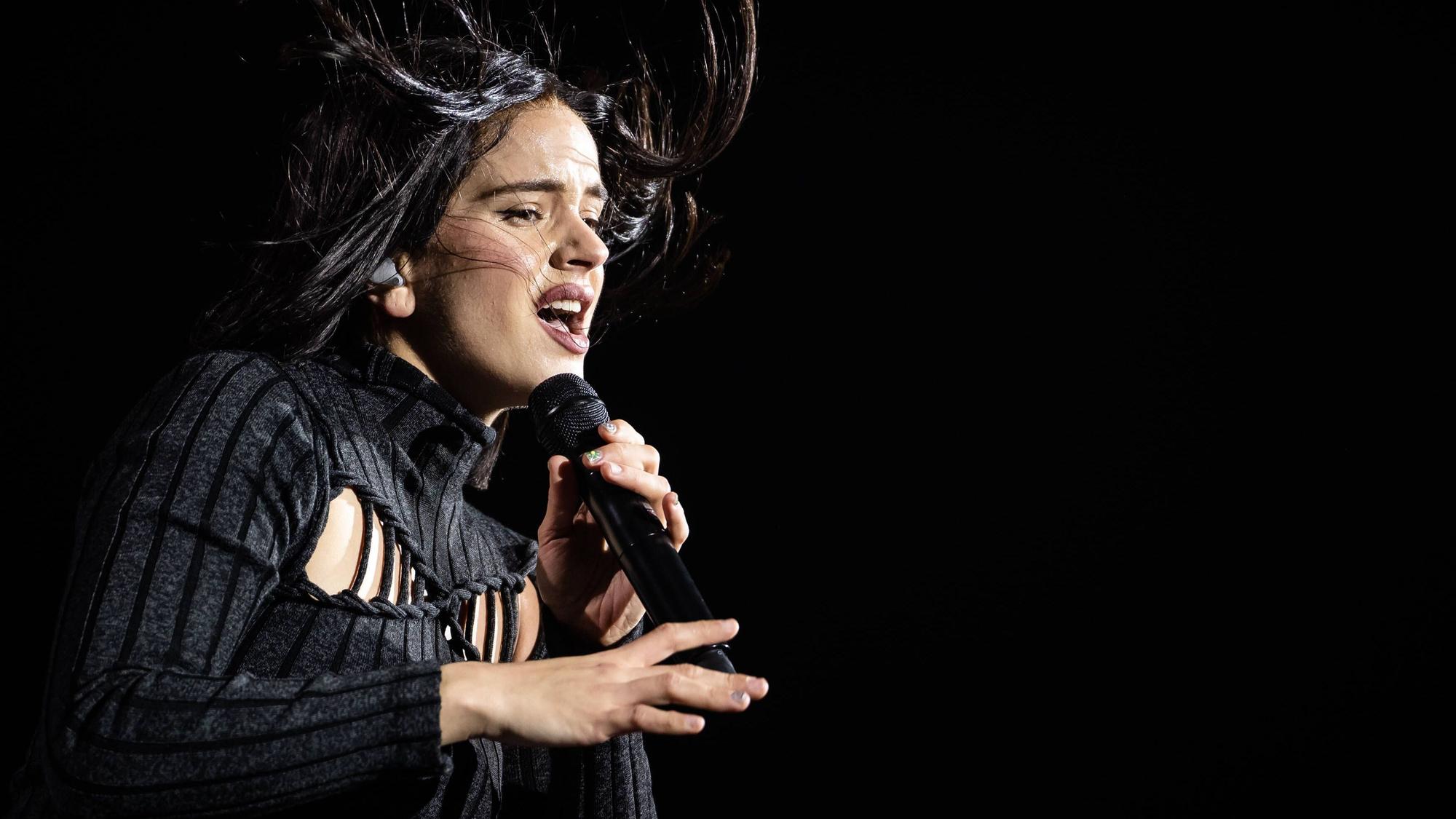 Rosalia at the Altice Forum Braga Braga, 11/26/2022 - The artist Rosalia performed this evening at the Altice Forum Braga, in front of a sold-out crowd with 30,000 people watching. PUBLICATIONxINxGERxSUIxAUTxONLY GoncaloxDelgado