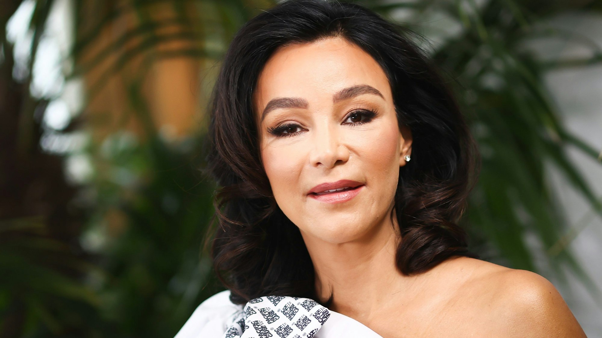 Verona Pooth bei einem Termin.