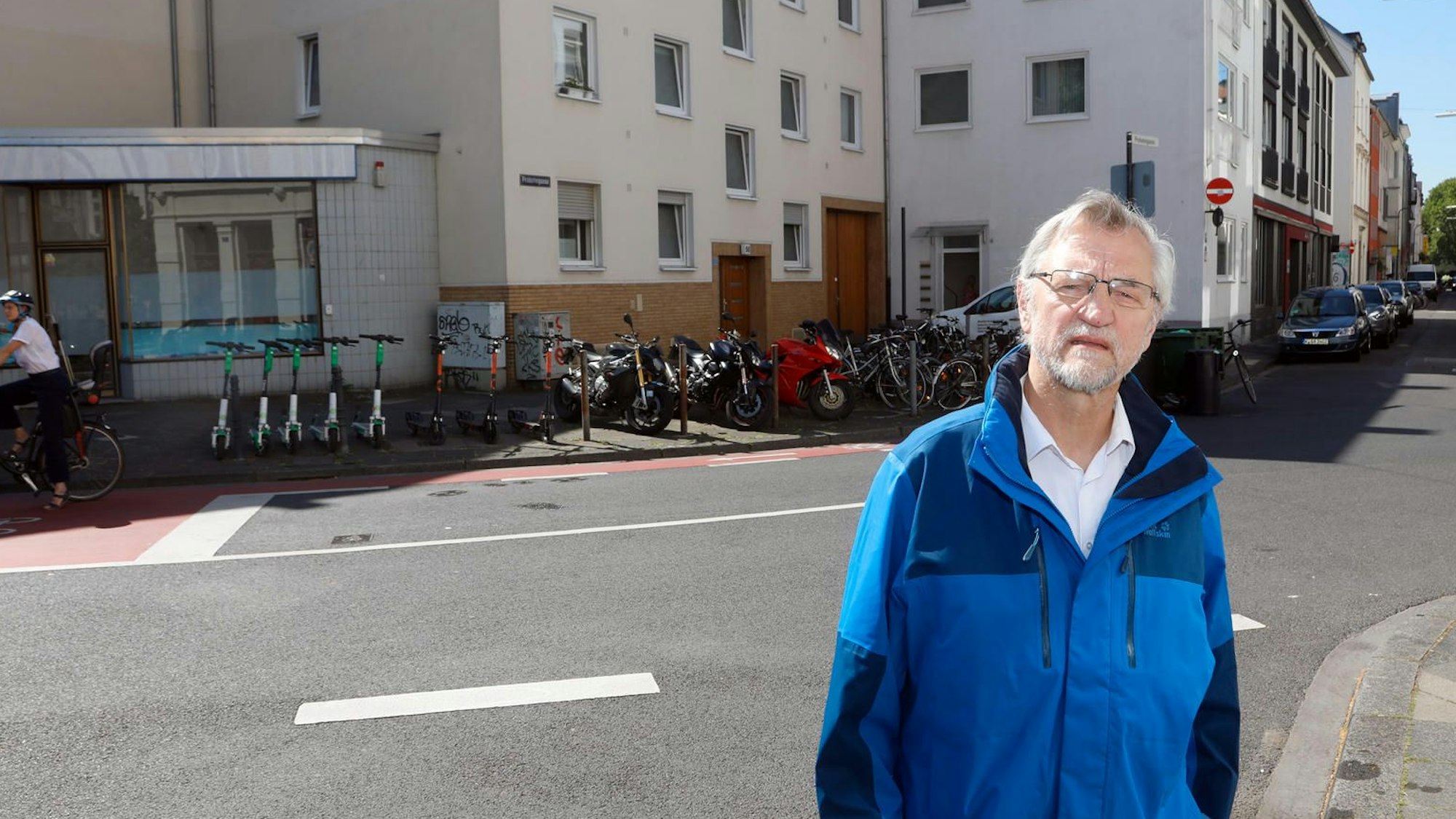 Köln 04.07.2019 Probsteigasse Bürgermeister Innenstadt Andreas Hupke Mahnmal für NSU
