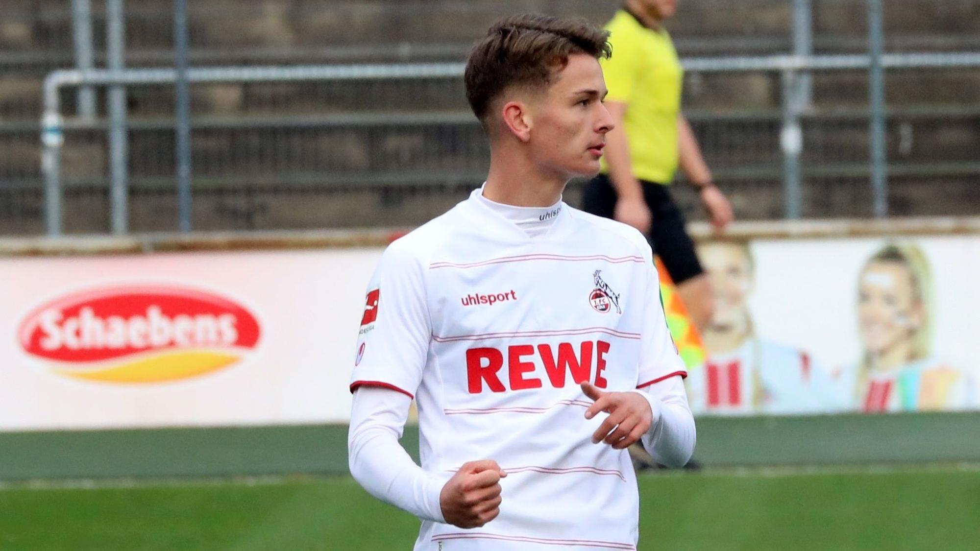 Porträt eines Fußballspielers