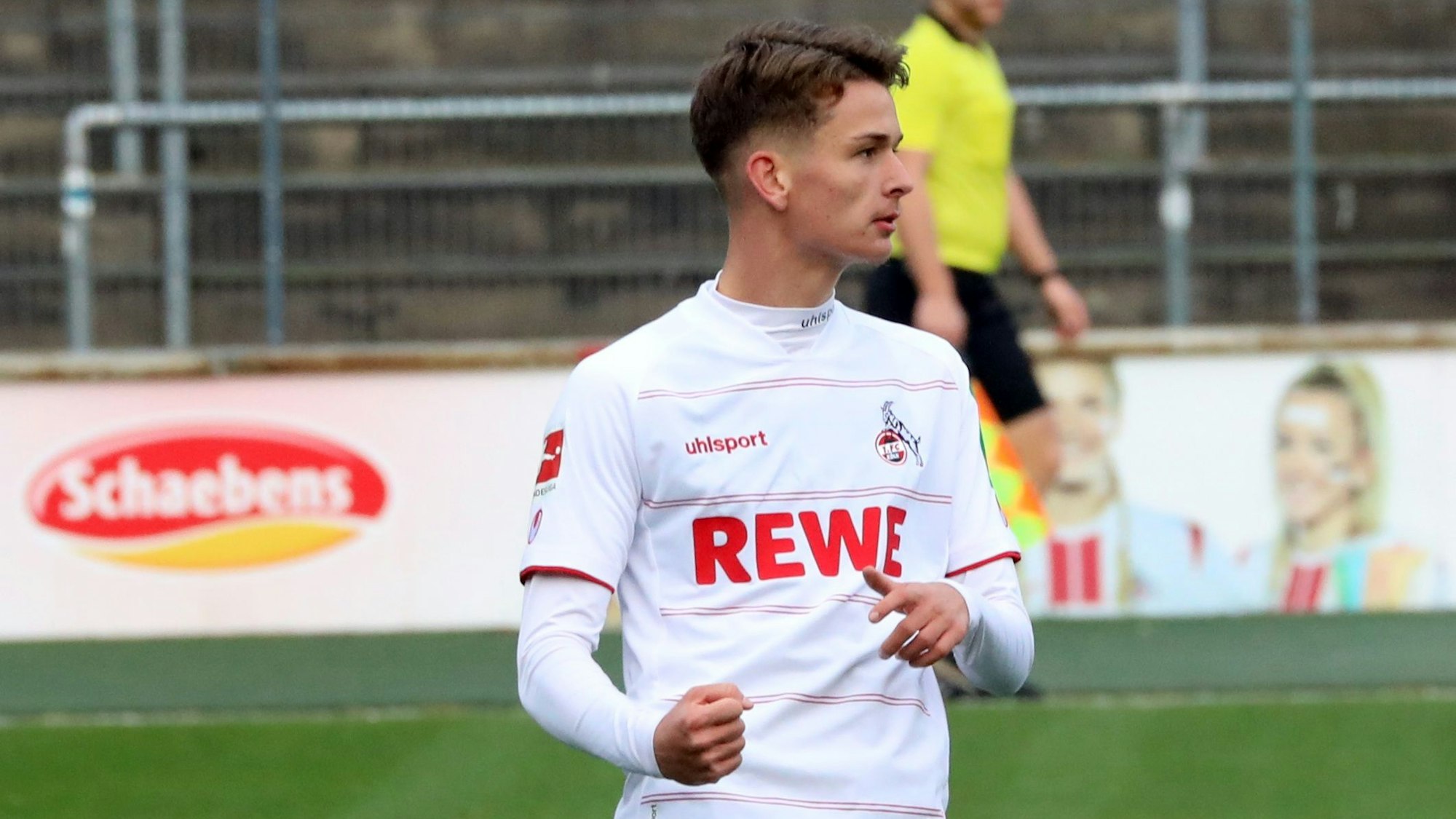Porträt eines Fußballspielers