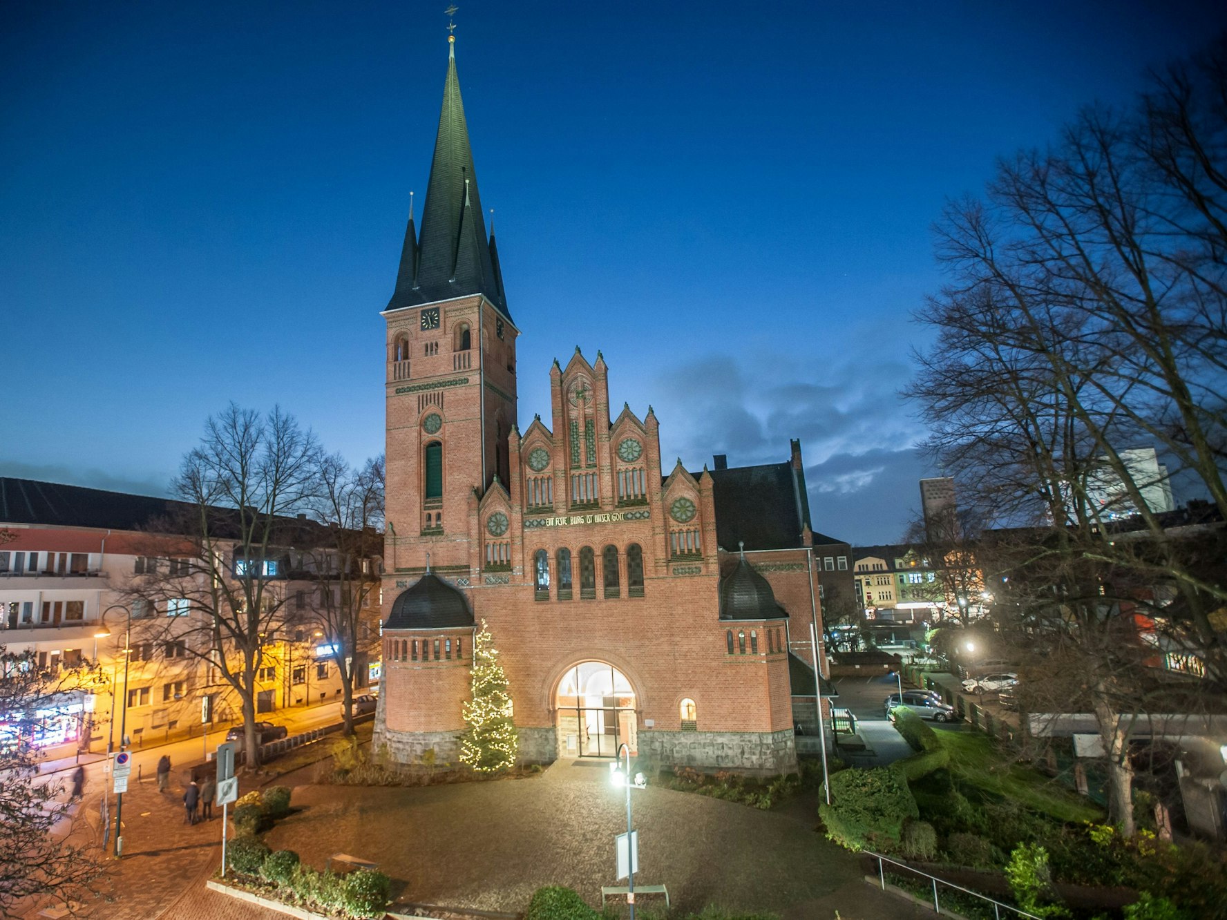 Wiesdorf evangelische Kirche. Foto: Ralf Krieger