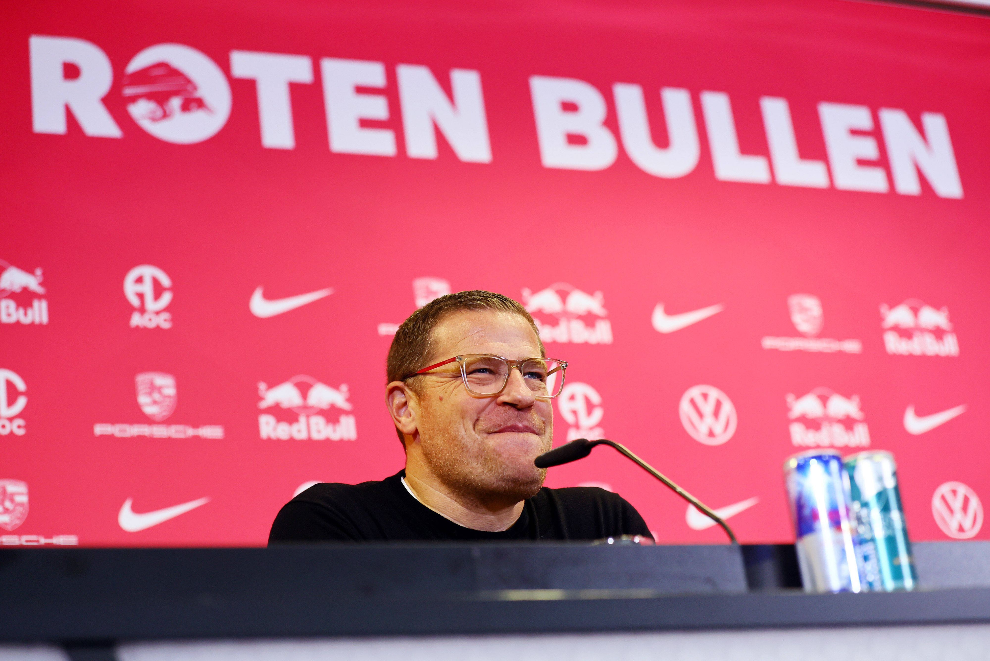 Max Eberl stellt sich als Sportgeschäftsführer von RB Leipzig vor