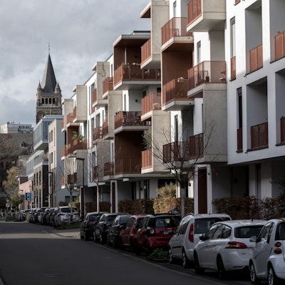 Die Josefine-Clouth-Straße in Köln-Nippes