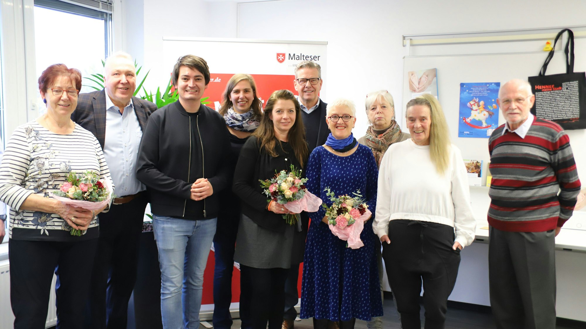 Der Malteser-Hilfsdienst beitet seit zehn Jahren den Neugeborenen-Besuchsdienst an, einzigartig für den MHD in Deutschland.