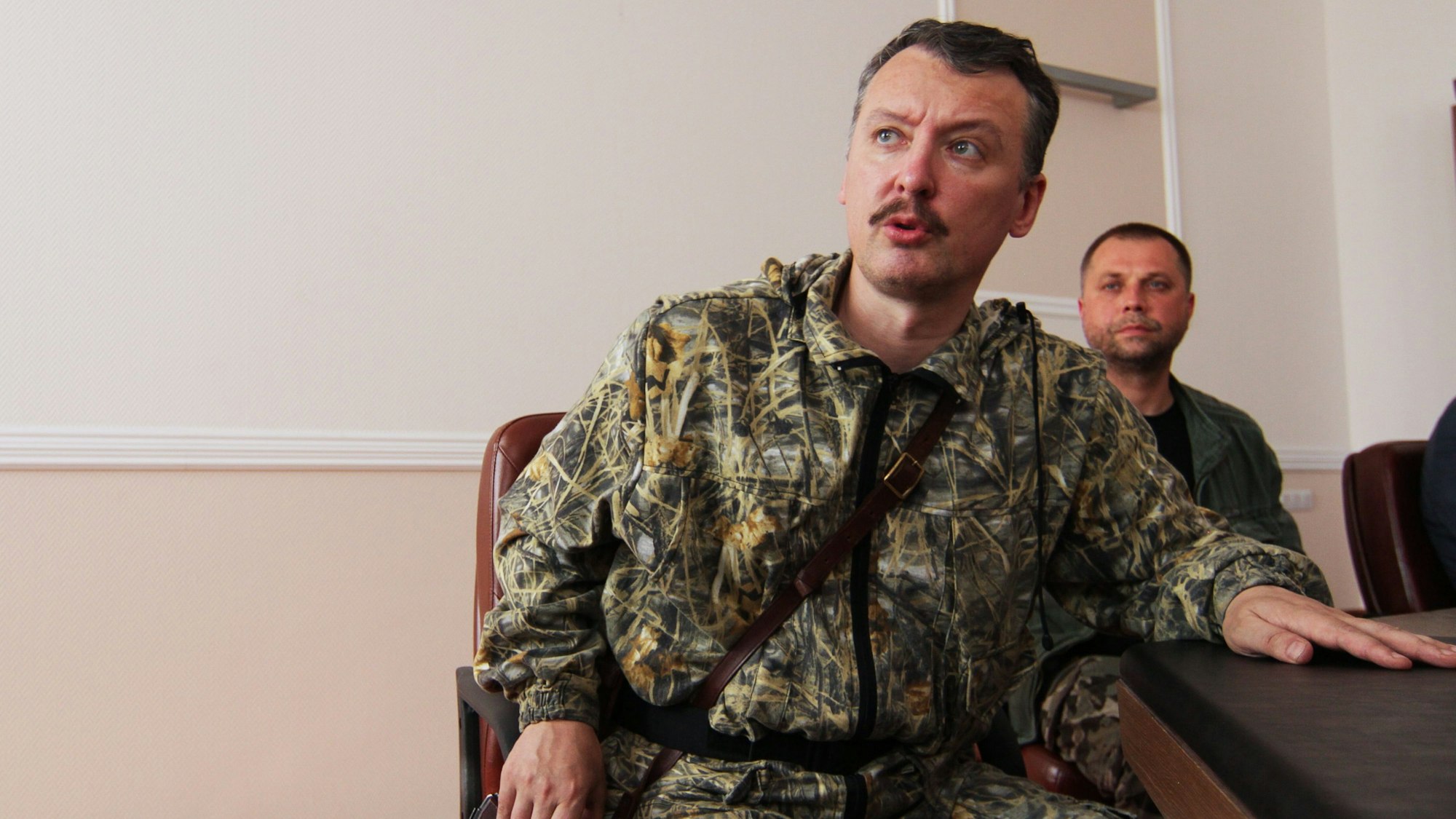 Der russische Nationalist Igor Girkin 2014.