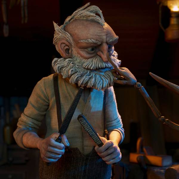 Ein Ausschnitt aus dem neuen Pinocchio-Film von Guillermo Del Toro.
