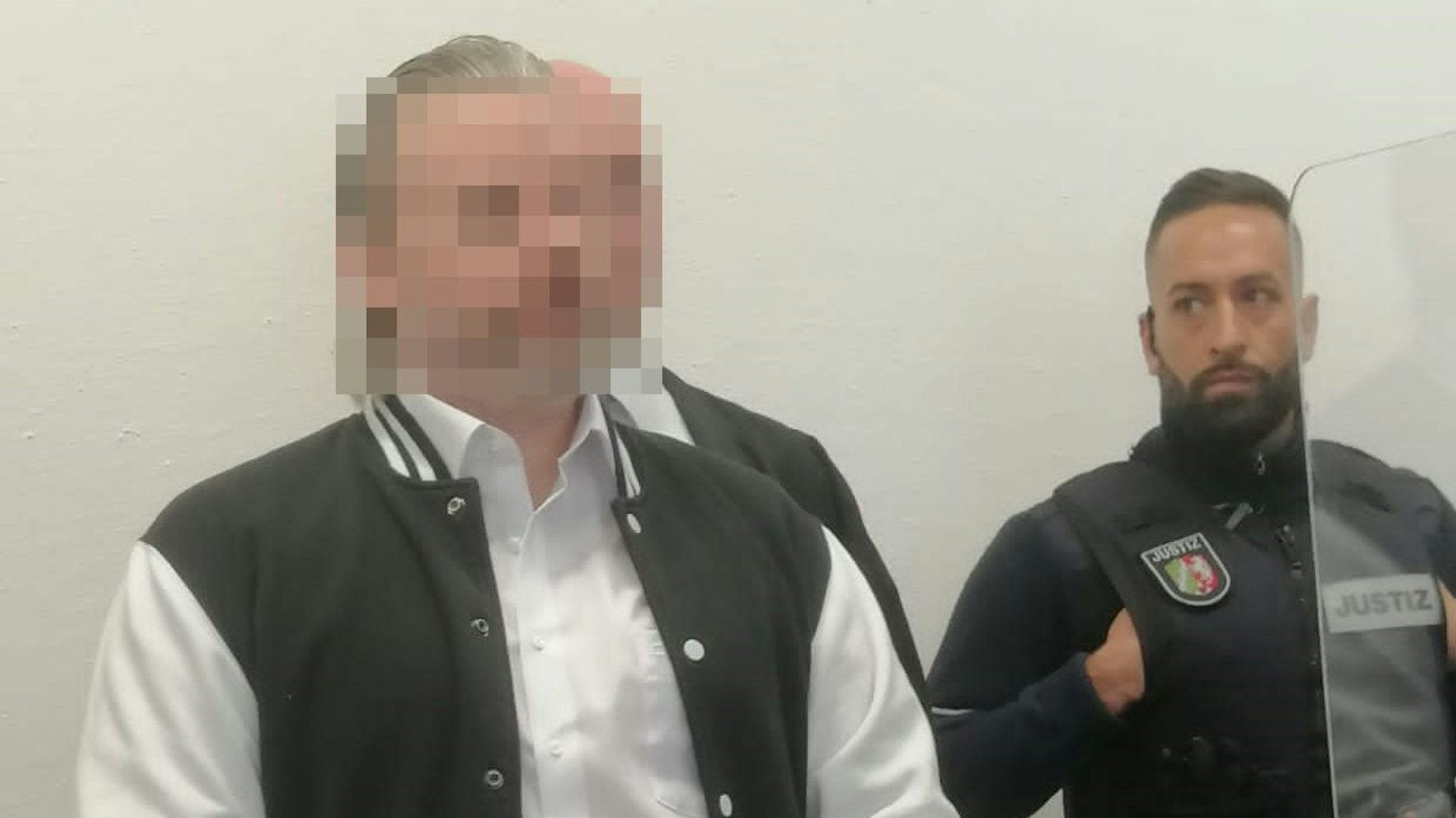 Das Foto zeigt den Angeklagten im sogenannten Thallium-Giftmord-Prozess.