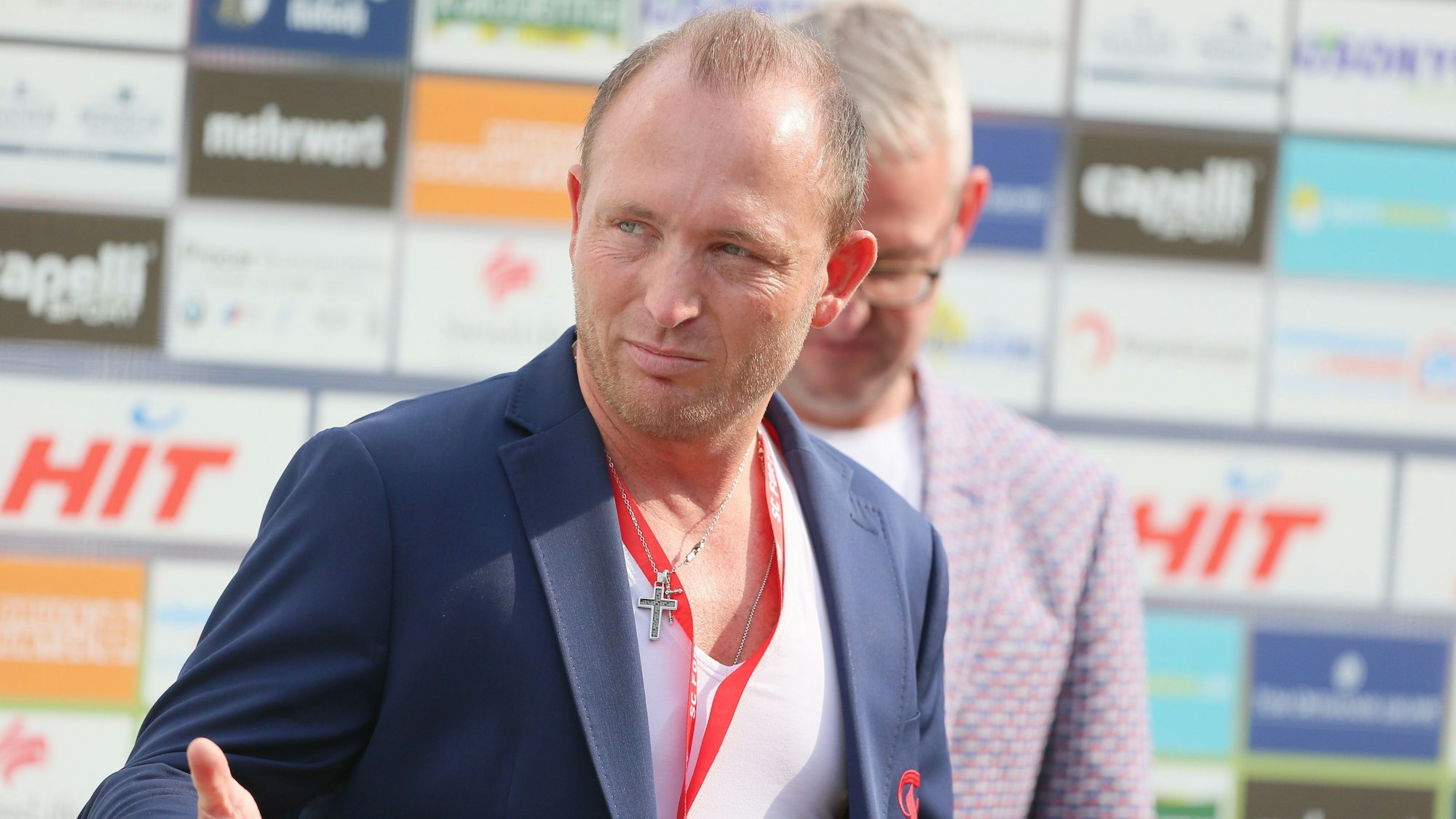 Testspiel, SC Fortuna Köln (4. Liga) vs. 1. FC Köln (1. Liga), Benjamin Bruns (Fortuna Köln), 09.07.2021, Bild: Herbert Bucco