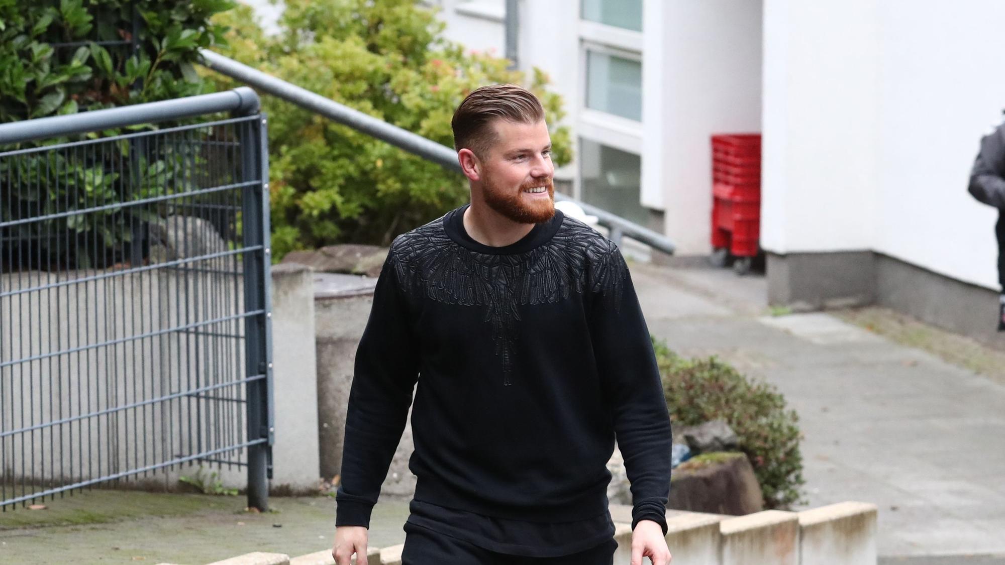 1. FC Köln, Timo Horn (1. FC Köln) nach dem Training. 14.10.2022.