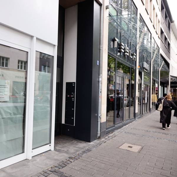 Leerstand in der Kölner Mittelstraße.
