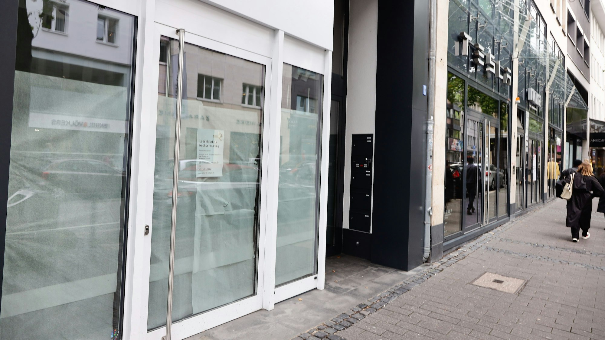 Leerstand in der Kölner Mittelstraße.