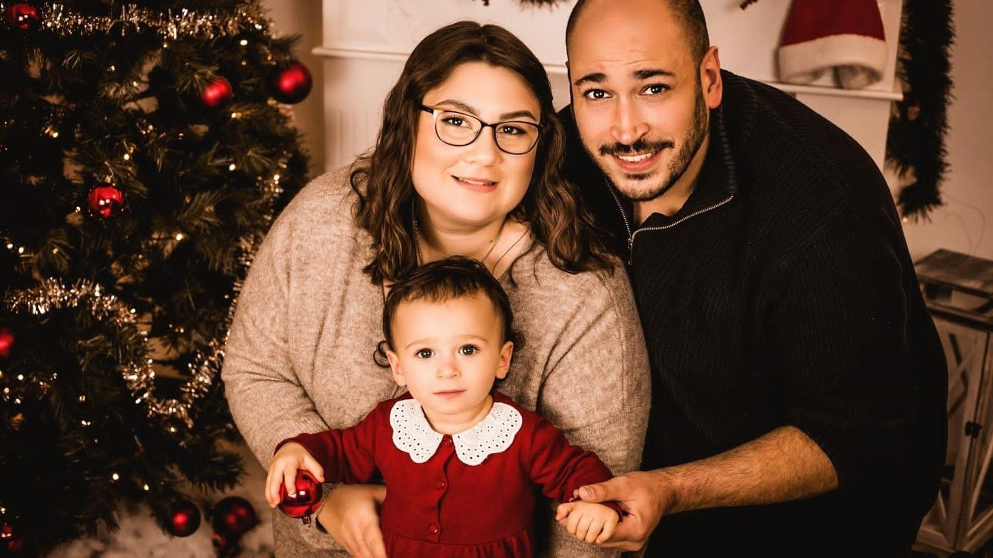 Ricardo Casado mit Partnerin und Tochter.
