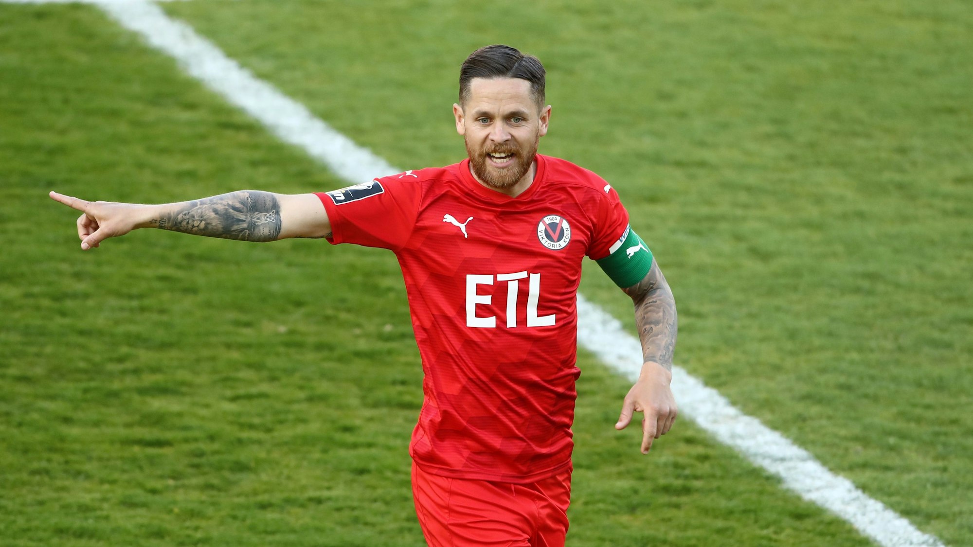 Mike Wunderlich im Viktoria-Trikot