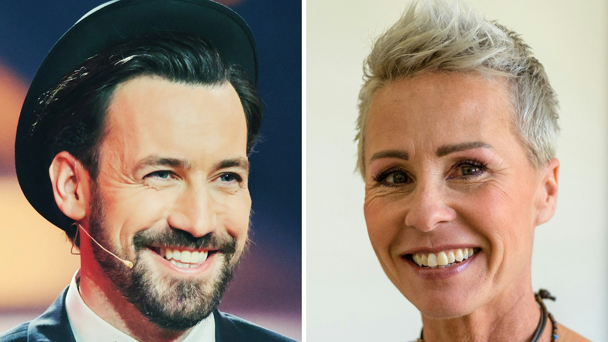 Es ist auf der linken Seite Jan Köppen und auf der rechten Sonja Zietlow zu sehen.