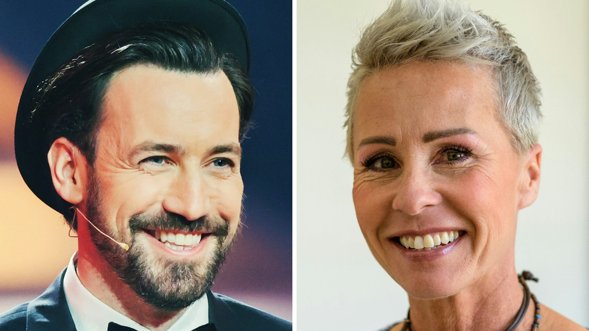Die Moderatoren Jan Köppen (l.) und Sonja Zietlow