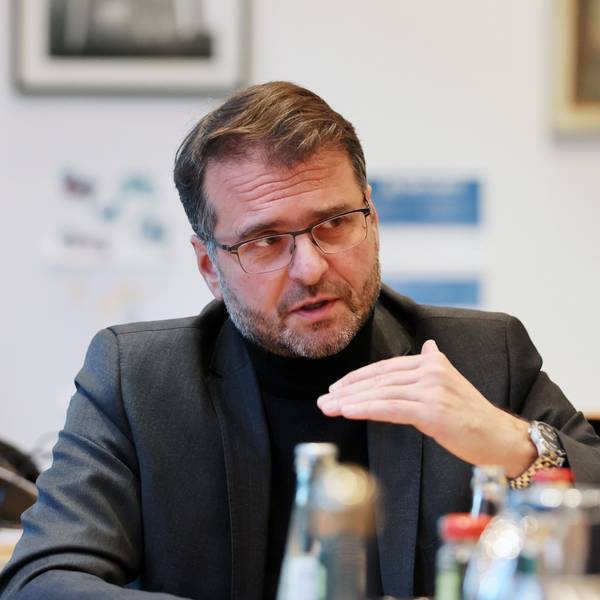 Redaktionsbesuch und Interview mit Andreas Feicht, neuer Vorstandsvorsitzender der Rheinenergie AG.