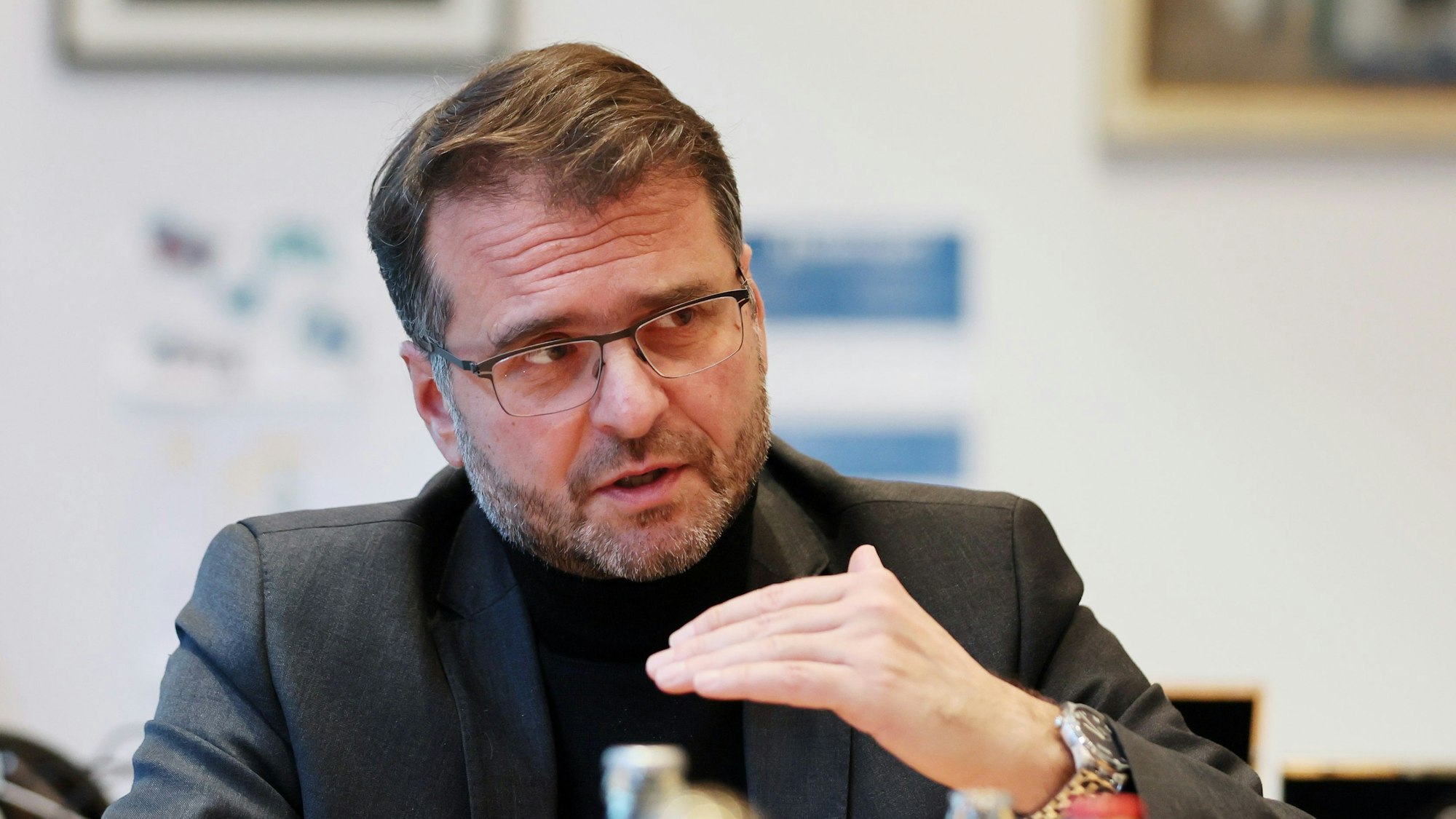 Redaktionsbesuch und Interview mit Andreas Feicht, neuer Vorstandsvorsitzender der Rheinenergie AG.